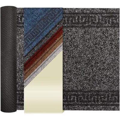 Primaflor - Ideen in Textil Primaflor Schmutzfangläufer Olympia 66x150 cm Anthrazit Rollenware Strapazierfähige Schmutzfangmatte mit Gel-Rücken, griechischer Bordüre, Sauber-läufer, Fußmatte zuscheidbar Primaflor - Ideen in Textil Primaflor Schmutzfangläufer Olympia 66x150 cm Anthrazit Rollenware Strapazierfähige Schmutzfangmatte mit Gel-Rücken, griechischer Bordüre, Sauber-läufer, Fußmatte zuscheidbar