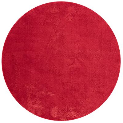 MERINOS Loft 37 Teppich - Ø 120/200cm, 16/19mm, rot - Teppich MERINOS Loft 37 Teppich - Ø 120/200cm, 16/19mm, rot - Teppich