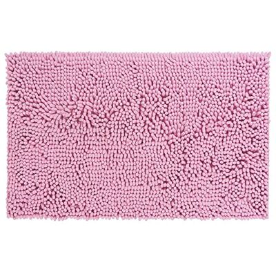 PANA ® Mikrofaser Chenille Badematte 60 x 100 cm Farbe: Rosa Kuschelig weicher Badvorleger Maschinenwäsche bei 30° Antirutsch-Latex-Unterseite Trocknergeeignet Ohne Ausschnitt PANA ® Mikrofaser Chenille Badematte 60 x 100 cm Farbe: Rosa Kuschelig weicher Badvorleger Maschinenwäsche bei 30° Antirutsch-Latex-Unterseite Trocknergeeignet Ohne Ausschnitt
