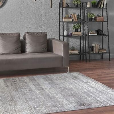 HAMID – Zeitgenössischer Wollteppich Alpes, moderner weicher Teppich, Großer Teppich für Wohnzimmer, Schlafzimmer, Wohnzimmer (Beige Grau, 300 x 200 cm) HAMID – Zeitgenössischer Wollteppich Alpes, moderner weicher Teppich, Großer Teppich für Wohnzimmer, Schlafzimmer, Wohnzimmer (Beige Grau, 300 x 200 cm)