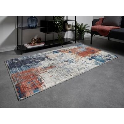 LUXOR LIVING Prima Blau Koralle Teppich - Teppich LUXOR LIVING Prima Blau Koralle Teppich - Teppich