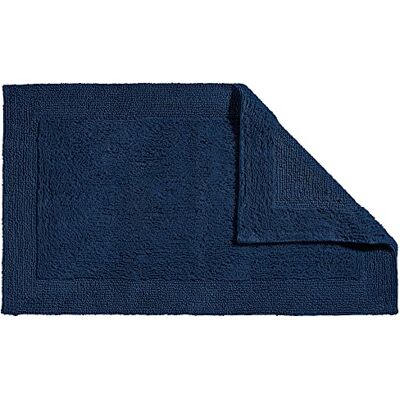 Erwin Müller Badematte, Badteppich Uni Serie Stuttgart Marine Größe 70x120 cm extra dick, hohe Saugfähigkeit, 100% Baumwolle Erwin Müller Badematte, Badteppich Uni Serie Stuttgart Marine Größe 70x120 cm extra dick, hohe Saugfähigkeit, 100% Baumwolle