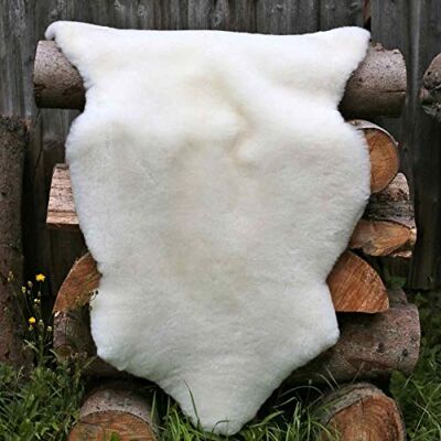 Hollert Lammfell Champagner geschoren 100-110 cm echtes Merino Schaffell Wollhöhe 3-4 cm kuschelig weich Teppich ökologische Gerbung von Deutschen Schäfereien Naturform Dekofell Hollert Lammfell Champagner geschoren 100-110 cm echtes Merino Schaffell Wollhöhe 3-4 cm kuschelig weich Teppich ökologische Gerbung von Deutschen Schäfereien Naturform Dekofell