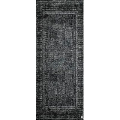 Becker Fußmatte Square, Schmutzfangmatte waschbar, für Eingangsbereich Wohnungstür, Fußabstreifer, Türmatte, Anthrazit, 67 x 170 cm Becker Fußmatte Square, Schmutzfangmatte waschbar, für Eingangsbereich Wohnungstür, Fußabstreifer, Türmatte, Anthrazit, 67 x 170 cm
