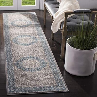 Safavieh - Kameni - Grau - 180x66 cm - Rug Safavieh - Kameni - Grau - 180x66 cm - Rug
