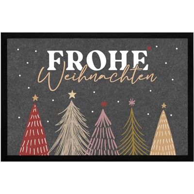 MoonWorks ® Fußmatte Frohe Weihnachten winterliches Skandi-Style Baum Design Weihnachtsfußmatte rutschfest & waschbar schwarz 60x40cm Schwarz 60x40cm MoonWorks ® Fußmatte Frohe Weihnachten winterliches Skandi-Style Baum Design Weihnachtsfußmatte rutschfest & waschbar schwarz 60x40cm Schwarz 60x40cm