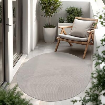 Paco Home - Marfil Muster Teppich - ø 120 cm Paco Home - Marfil Muster Teppich - ø 120 cm