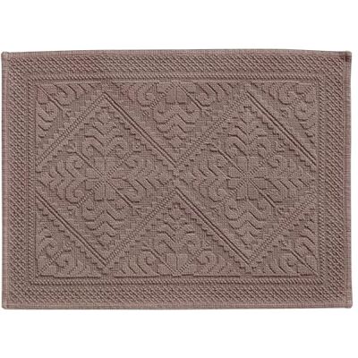 Vivaraise Enzo Badematte nussbraun 54 x 64 cm Vivaraise Enzo Badematte nussbraun 54 x 64 cm