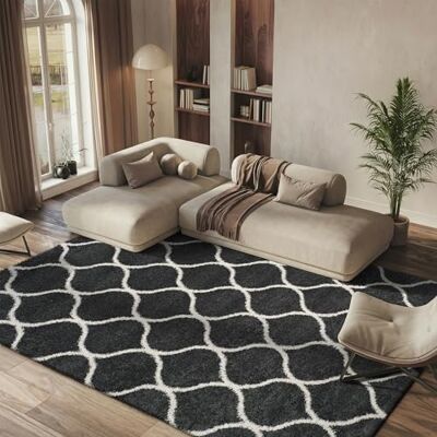 Safavieh Esther Grau 274x183 cm Polypropylen Teppich Safavieh Esther Grau 274x183 cm Polypropylen Teppich