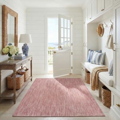 Safavieh - CY8521 - Rot/Beige - 160 x 231 cm - Außenteppich Safavieh - CY8521 - Rot/Beige - 160 x 231 cm - Außenteppich