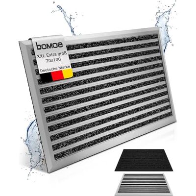 Bomoe - AluGant - Silber - 70x100 cm - Türmatte Bomoe - AluGant - Silber - 70x100 cm - Türmatte