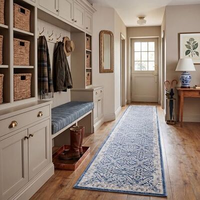 Safavieh - Bryn - Blau - 240x60x0.76 cm - Rug Runner Safavieh - Bryn - Blau - 240x60x0.76 cm - Rug Runner