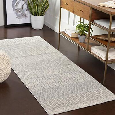 Livabliss Buenos Aires Geometrisches Design – Scandi Stil für Wohnzimmer, Flur & Küche, 80x220 cm, Neutral Gemustert, Boho Stil, Pflegeleicht, Läufer Format, Grau & Elfenbein Livabliss Buenos Aires Geometrisches Design – Scandi Stil für Wohnzimmer, Flur & Küche, 80x220 cm, Neutral Gemustert, Boho Stil, Pflegeleicht, Läufer Format, Grau & Elfenbein