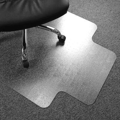 Floortex FC119225LV Cleartex advantagemat Bodenschutzmatte aus Phthalatfreiem Vinyl für niederflorige Teppichböden bis 6 mm Florhöhe, rechteckig mit Lippe, 120 x 90 cm, transparent Floortex FC119225LV Cleartex advantagemat Bodenschutzmatte aus Phthalatfreiem Vinyl für niederflorige Teppichböden bis 6 mm Florhöhe, rechteckig mit Lippe, 120 x 90 cm, transparent