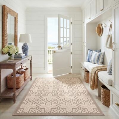 Safavieh - Serafina - Beige - 230x160cm - Outdoor Rug Safavieh - Serafina - Beige - 230x160cm - Outdoor Rug