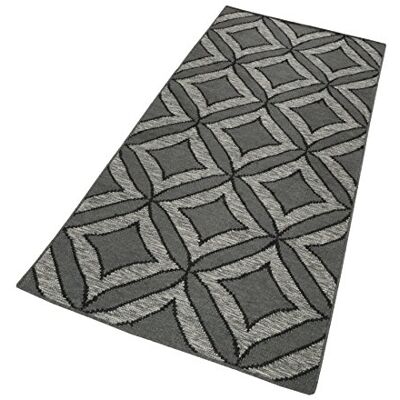 Esprit WECONhome Kian Kelim handgewebter Handweb-Teppich, 80 x 150 cm, grau Handweb Kurzflor Teppich / Läufer aus Wolle für Wohnzimmer, Flur, Schlafzimmer, ESP-6023-03, Grau Silber Esprit WECONhome Kian Kelim handgewebter Handweb-Teppich, 80 x 150 cm, grau Handweb Kurzflor Teppich / Läufer aus Wolle für Wohnzimmer, Flur, Schlafzimmer, ESP-6023-03, Grau Silber