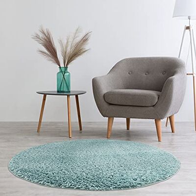 Carpet City Pulpy 100 - Weicher runder Hochflor-Teppich Carpet City Pulpy 100 - Weicher runder Hochflor-Teppich