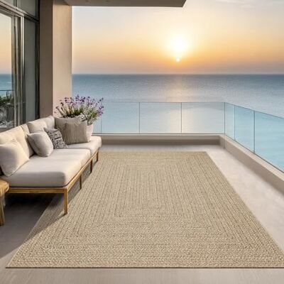THE CARPET Kansas Beige Outdoor Teppich - Teppich THE CARPET Kansas Beige Outdoor Teppich - Teppich