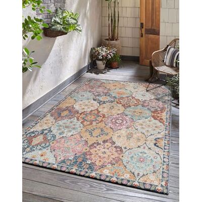 THE CARPET Palma Bunt Outdoor Teppich THE CARPET Palma Bunt Outdoor Teppich