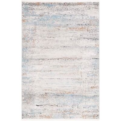 Safavieh Zeitgenössische Teppich für Wohnzimmer, Esszimmer, Schlafzimmer Shivan Collection, Kurzer Flor, Elfenbein und Gold, 183 X 274 cm Safavieh Zeitgenössische Teppich für Wohnzimmer, Esszimmer, Schlafzimmer Shivan Collection, Kurzer Flor, Elfenbein und Gold, 183 X 274 cm