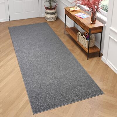 TAPISO Mono Läufer Teppich Kurzflor Indoor Outdoor UV-beständig Hellgrau Einfarbig Wohnzimmer Schlafzimmer Kinderzimmer Modern Design ÖKO-TEX 100 x 160 cm TAPISO Mono Läufer Teppich Kurzflor Indoor Outdoor UV-beständig Hellgrau Einfarbig Wohnzimmer Schlafzimmer Kinderzimmer Modern Design ÖKO-TEX 100 x 160 cm