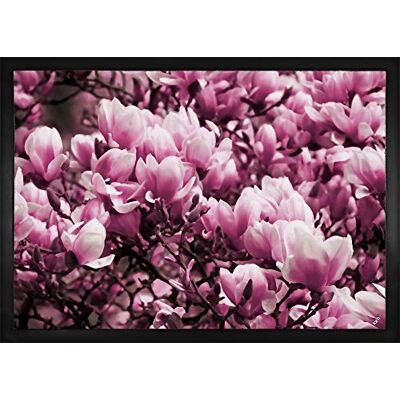 1art1 Blumen Blühende Magnolien Fußmatte Dekomatte Innenbereich Design Türmatte 70x50 cm 1art1 Blumen Blühende Magnolien Fußmatte Dekomatte Innenbereich Design Türmatte 70x50 cm