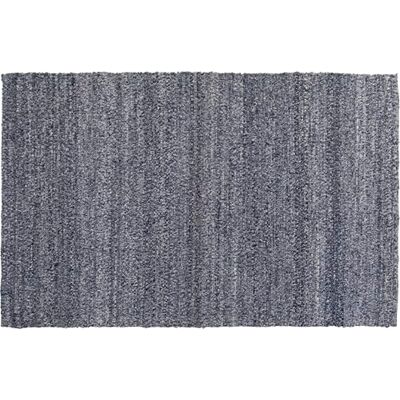 Kare Design Teppich Boucara, Blau, 240x170cm, Läufer, Vorleger, Rechteckig, Baumwolle, Einfarbig, Wohnzimmer Kare Design Teppich Boucara, Blau, 240x170cm, Läufer, Vorleger, Rechteckig, Baumwolle, Einfarbig, Wohnzimmer