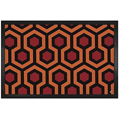 1art1 Muster Retro Shining Teppich Muster Fußmatte Dekomatte Innenbereich Design Türmatte 60x40 cm 1art1 Muster Retro Shining Teppich Muster Fußmatte Dekomatte Innenbereich Design Türmatte 60x40 cm