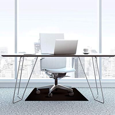 Floortex Bodenschutzmatte Cleartex advantagemat aus phthalatfreiem Vinyl für niederflorige Teppichböden bis 6 mm Gesamthöhe, 90 x 120 cm, rechteckig, schwarz Floortex Bodenschutzmatte Cleartex advantagemat aus phthalatfreiem Vinyl für niederflorige Teppichböden bis 6 mm Gesamthöhe, 90 x 120 cm, rechteckig, schwarz