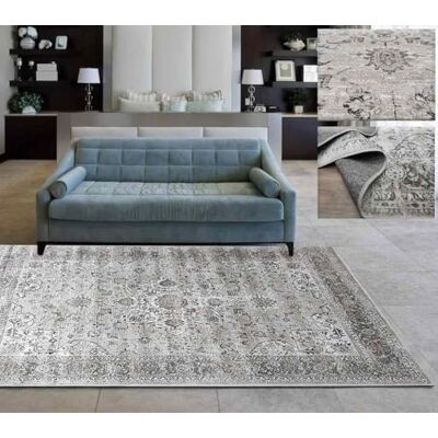 Tadi & Imperio 1979 Alfombra klassische feine - silbergrau - 100x140 cm - Rug Tadi & Imperio 1979 Alfombra klassische feine - silbergrau - 100x140 cm - Rug