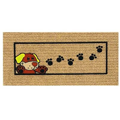 Emmevi Rutschfeste Fußmatte Stufe 25 x 50 cm saugfähig Teppich Eingang weich Modell Ischia Schutz Hund Beige Emmevi Rutschfeste Fußmatte Stufe 25 x 50 cm saugfähig Teppich Eingang weich Modell Ischia Schutz Hund Beige
