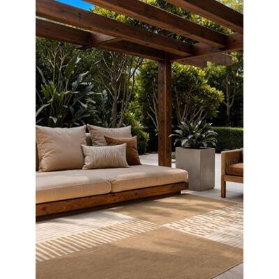 Ted Baker Flachgewebe Teppich Acacia Wendeteppich Outdoor geeignet, Pflegeleichter Wohnzimmerteppich, Modern, Kariert Muster für Wohnzimmer, Terrasse, Esszimmer, Balkon Jute Weiß, 120x170 cm Ted Baker Flachgewebe Teppich Acacia Wendeteppich Outdoor geeignet, Pflegeleichter Wohnzimmerteppich, Modern, Kariert Muster für Wohnzimmer, Terrasse, Esszimmer, Balkon Jute Weiß, 120x170 cm