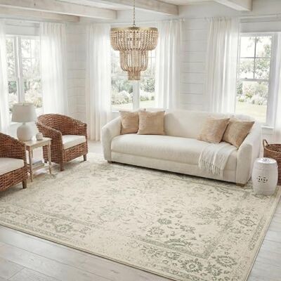 Safavieh - Adirondack - Elfenbein/Salbei - 245x305 cm - Rug Safavieh - Adirondack - Elfenbein/Salbei - 245x305 cm - Rug
