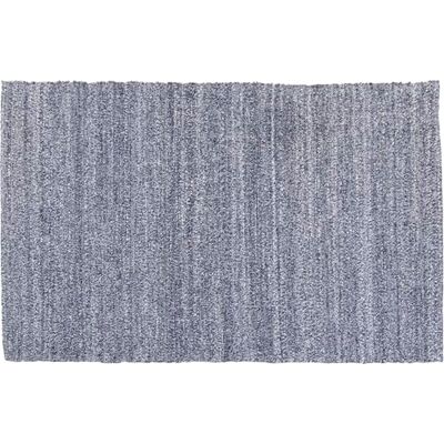 Kare Design Teppich Boucara, Blau, 300x200cm, Läufer, Vorleger, Rechteckig, Baumwolle, Einfarbig, Wohnzimmer Kare Design Teppich Boucara, Blau, 300x200cm, Läufer, Vorleger, Rechteckig, Baumwolle, Einfarbig, Wohnzimmer