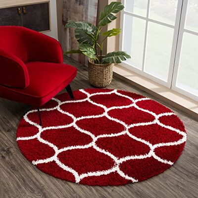 SANAT - MADRID - Rot - Ø150 cm - Rug SANAT - MADRID - Rot - Ø150 cm - Rug