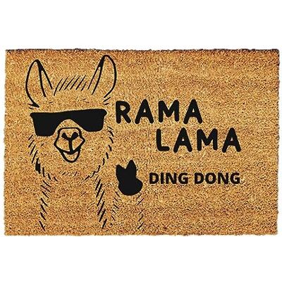Generic Giftstory Kokosmatte Fußmatte Kokos RAMA LAMA für Innen und Außen 60x40 Fussmatte Haustür Willkommen Doormat Mat Lustig Türmatte Geschenk Gift Gadget Generic Giftstory Kokosmatte Fußmatte Kokos RAMA LAMA für Innen und Außen 60x40 Fussmatte Haustür Willkommen Doormat Mat Lustig Türmatte Geschenk Gift Gadget