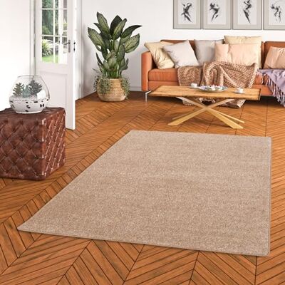 Snapstyle Cottage Hochflor Teppich Natur – Shaggy Teppich extra weich, moderner Wohnzimmer Teppich, kuschelig & pflegeleicht Snapstyle Cottage Hochflor Teppich Natur – Shaggy Teppich extra weich, moderner Wohnzimmer Teppich, kuschelig & pflegeleicht