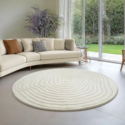 The Carpet Elio Beigener moderner Teppich 200cm The Carpet Elio Beigener moderner Teppich 200cm