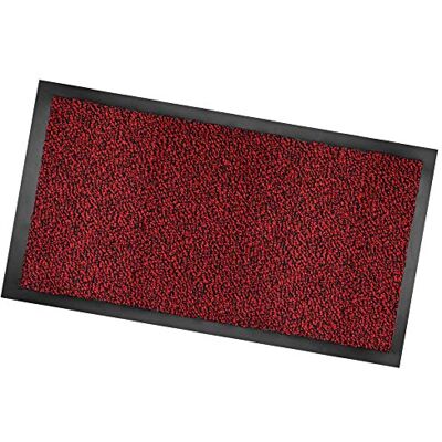 Emmevi Fußmatte rutschfest Anti-Stolper-Trocknung Weiche Textur Gummi-Rückseite Saugfähiger Teppich 40X70 Bordeaux Emmevi Fußmatte rutschfest Anti-Stolper-Trocknung Weiche Textur Gummi-Rückseite Saugfähiger Teppich 40X70 Bordeaux