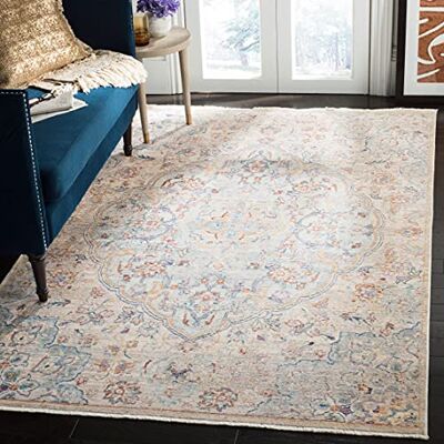 Safavieh - Headley - 183x122 cm - Blau-Creme - Rug Safavieh - Headley - 183x122 cm - Blau-Creme - Rug