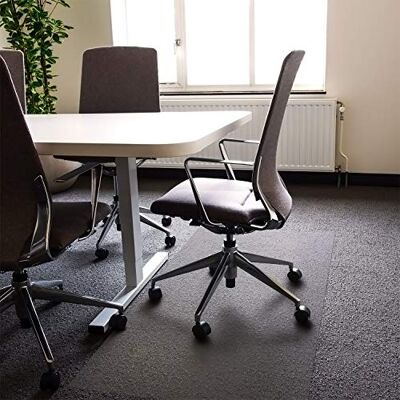Floortex Bodenschutzmatte Bürostuhlunterlage ultimat 150 x 300 cm aus Original Polycarbonat transparent rechteckig TÜV Zertifiziert für alle Arten von Teppichböden Floortex Bodenschutzmatte Bürostuhlunterlage ultimat 150 x 300 cm aus Original Polycarbonat transparent rechteckig TÜV Zertifiziert für alle Arten von Teppichböden