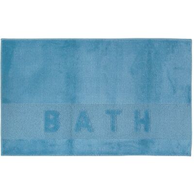 Hagemann Bath_60100_Blue Badematte, Stoff, blau, 60 x 100 x 2 cm Hagemann Bath_60100_Blue Badematte, Stoff, blau, 60 x 100 x 2 cm
