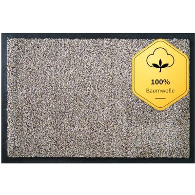 Floordirekt Fußmatte Karat Schmutzfangmatte Eingangsbereich Fussmatte Innen & Außen, rutschfeste Türmatte, Schmutzfang Teppich für Haustür I Fußabtreter Beige, 50 x 80 cm Floordirekt Fußmatte Karat Schmutzfangmatte Eingangsbereich Fussmatte Innen & Außen, rutschfeste Türmatte, Schmutzfang Teppich für Haustür I Fußabtreter Beige, 50 x 80 cm