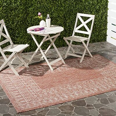 Safavieh - Courtyard NADUVI - Rot - 230x160 cm - Teppich Safavieh - Courtyard NADUVI - Rot - 230x160 cm - Teppich