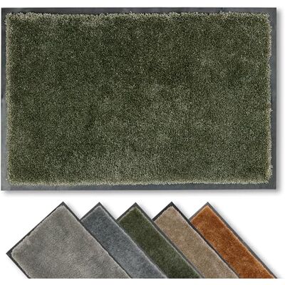Astra Rutschfeste Schmutzfangmatte innen weich Moosgrün 60 x 80cm (Rechteckig) Pflegeleichte Sauberlaufmatte Eingang Fussmatte rutschfest Läufer Flur waschbar per Hand Türmatte PVC frei Fußmatte indoor Astra Rutschfeste Schmutzfangmatte innen weich Moosgrün 60 x 80cm (Rechteckig) Pflegeleichte Sauberlaufmatte Eingang Fussmatte rutschfest Läufer Flur waschbar per Hand Türmatte PVC frei Fußmatte indoor