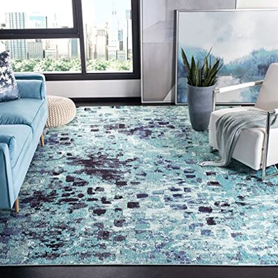 Safavieh - Anne - Blau - 150x90x0.76 cm - Teppich Safavieh - Anne - Blau - 150x90x0.76 cm - Teppich
