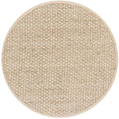 Safavieh - Seegras - Natürliche Beige - 90x90 - Teppich Safavieh - Seegras - Natürliche Beige - 90x90 - Teppich
