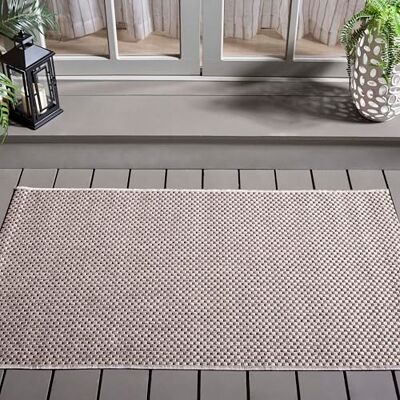 Safavieh Courtyard Collection - Beige & braun - 122x170 cm - Kurzflor Rug Safavieh Courtyard Collection - Beige & braun - 122x170 cm - Kurzflor Rug