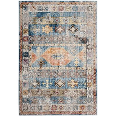 Safavieh Yasmeen Teppich blau 150x90 cm rechteckig Safavieh Yasmeen Teppich blau 150x90 cm rechteckig