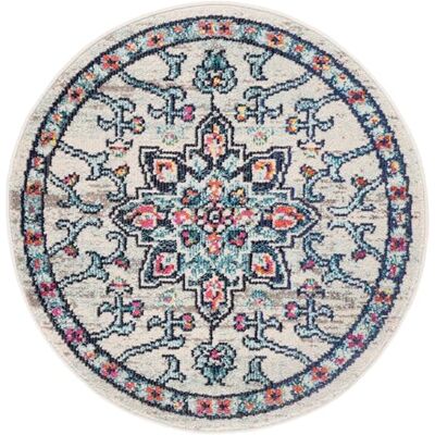 Safavieh Creme/Blau 120x120cm Teppich - Teppich Safavieh Creme/Blau 120x120cm Teppich - Teppich